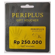 Periplus Gift Voucher 250rb - J000GCJB17 - Voucher ori