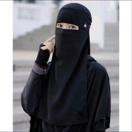 Purdah Niqab/Purdah viral/Niqab Chiffon/44 Veil/Shawl