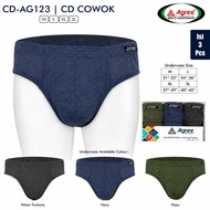Agree CD-AG123 Men's Basic Comfortable Men's Briefs