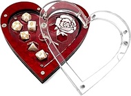 C4Labs Dice Tray - Love of My Dice - Symphony Red: Rose Lid