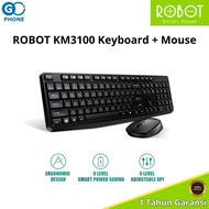 ROBOT KM3100 Wireless keyboard & Mouse 2.4G