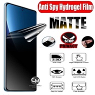 Anti-scratch Hydrogel spy matte privacy screen protector Realme C67 4G