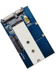 硬盤外接盒聯存M.2/NGFF轉SATA協議轉接卡板mSATA改2.5英寸SSD固態硬盤盒子硬盤盒