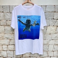 ***มี XXL พร้อมส่ง*** เสื้อวง NIRVANA NEVERMIND ของแท้ รับประกันS-5XL เสื้อยืดพิมพ์คุณภาพสูง