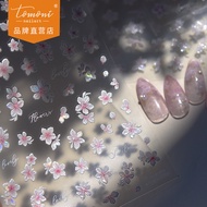 [Meow.Sensei]NewtomoniShell Light Nail Stickerins Popular Nail Sticker Phone Case Stickers Rich Bego