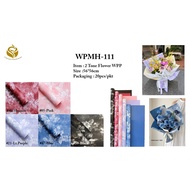 2 tone Flower Wrapping Paper -(M'sia Ready Stock) (WPMH-111)