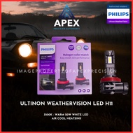 PHILIPS ULTINON WEATHER VISION LED 3500K H11 12/24V
