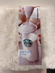 （全新）Starbucks 星巴克 手持奶泡機含杯