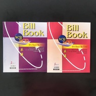 Bill Book NCR 6x7/ Buku Bil Tunai NCR Bill Book  6" x7" (2ply)(3ply)