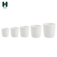 [Homyl] Crucibles Melting Casting Refining Aluminum Corundum Crucible 20 - 150mL