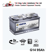 Varta AGM Car Battery G14 - 95Ah CCA 850A