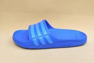 尼莫體育 adidas 愛迪達 DURAMO SLIDE 藍 水藍 三條 一體成型 運動 拖鞋B44297 輕量 防水