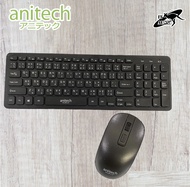 Anitech แอนิเทค Wireless Keyboard & Mouse Combo ชุดคีย์บอร์ดและเมาส์ไร้สาย รุ่น PA808