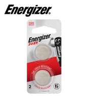 *2PCS CR2025 GENUINE Energizer Lithium Battery 3V (E-CR2025BP-2).