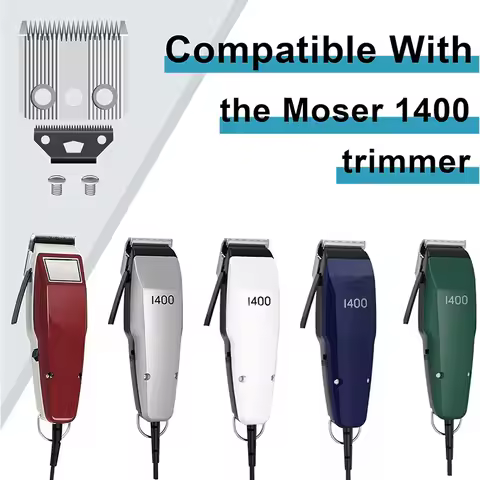 Professional Quality Replacement Blade Set for Moser Hair Clipper 1170(C)/ 1400(A-F) / 1420(A-C) / C