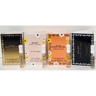 Vial - Mj Daisy edt/ Daisy Dream/ Daisy Eau so Intense/ Daisy Ever So Fresh/ Daisy Wild 1.2ml each