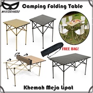 MysteryHero Outdoor Camp Table Aluminum Alloy Portable Leisure Folding Table Camping Foldable Table 