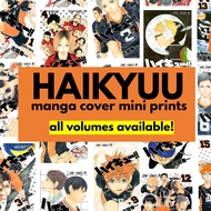 HAIKYUU Manga Cover Mini Poster Prints (FULL VOLUMES