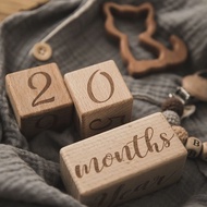 Wooden milestone blocks (PO 2 weeks)