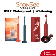 Showsee Xiaomi Sonic Electric Toothbrush Cordless Smart Tooth Brush Type-C Rechargeable IPX7 Waterpr