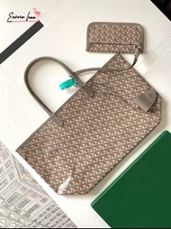goyard Goyardine Saint Louis Claire Voie GM Grege Powder Pink