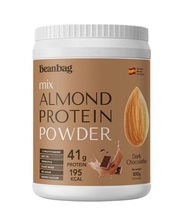 Beanbag Almond Protein Powder Dark Chocolate บีนแบ็ก อัลมอนด์ โปรตีนผง ดาร์กช็อกโกแลต 800g.