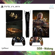 สติกเกอร์ติดเครื่องและจอย กันรอย PS5 SLIM Digital Edition Sticker Protect Screen PS5 SLIM New Model 