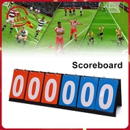 Tabletop Scoreboard 6 Digit Electronic Score Keeper Ideal For Sports Events Competitions