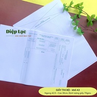 (1000t) vertical exam paper, a3 exam paper, high school exam paper, Ministry of Department writing w