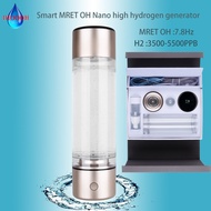 Smart MRETOH Molecular Resonance  7.8Hz Nano Rich Hycrogen Water Bottle Generator Pure H2 Ventilator Electrolysis Ionizer Cup