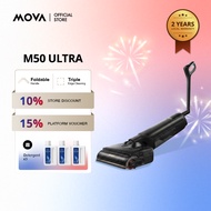 MOVA M50 Ultra Wet Dry Vacuum Cleaner | First Foldable Handle | Tri-Edge Cleaning | 100°C Hot Water