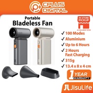 JISULIFE Ultra1 / Ultra2 Handheld Fan LED 3 in 1 Portable Fan 9000mAh Battery Rechargeable Air Duste