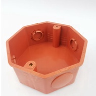 Pvc Junction Box /Utility Box /Cover  (ORANGE)