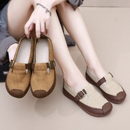 Birkenstock-Style Flats - Soft Sole & Slip-On, Comfortable for Daily Errands