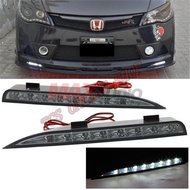 HONDA CIVIC FD 2006-11 Mugen RR Front Bumper LED Daytime Running Light