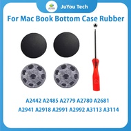 For Mac Book A2442 A2485 A2779 A2780 A2681 A2941 A2918 A2991 A2992 A3113 A3114  Bottom Shell Rubber 