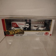 Hotwheels Diorama Honda Anniversary White