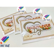 October 20] Printed cards, 3D handmade cards, greeting cards October 20, November 20 gift cards - VP