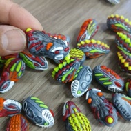 Mold 3D soft frog,  Mold umpan casting haruan size 3.5cm, Hook size 1/0#, weight 7g