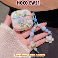 【High quality】For HOCO EW51 Case Earphone Case DIY Cute Cartoon Soft Silicone Casing