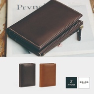 74ounce Classic Vegetable Tanned Leather Flip Style Middle Folder [N-641-CL-T]