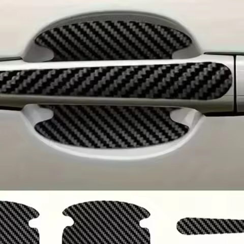 8PCS Door Handle Sticker, Scratch-Proof Car Door Protective Sticker, Door Bowl Protective Film