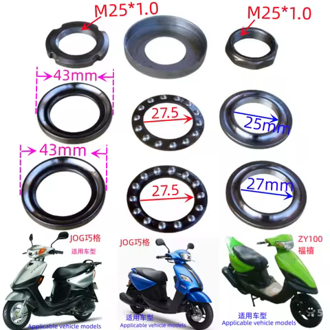 ZY100 Pressure direction bearing, front steering bearing Fire149 RS Lym RSZ JOG 90 5WB 5BG FY100 Sui