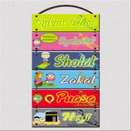 Wall Decoration FZ0012 Islamic Pillars Display 6 Stacking