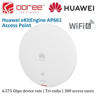Huawei eKit AP661 Wi-Fi 6 Wireless Access Point 6.575Gbps Tri-Radio Enterprise Office WiFi AP 300+ U