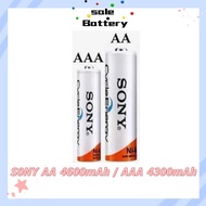 S0NY AA 4600mAh / AAA 4300mAh Rechargeable Battery High Quality