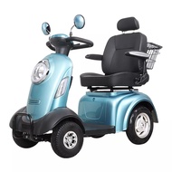E Scooter 4 Wheel Adult Electric Scooter 500W Citycoco Electric Motorcycles Moped Scooters With Big Rear Box For Adult
