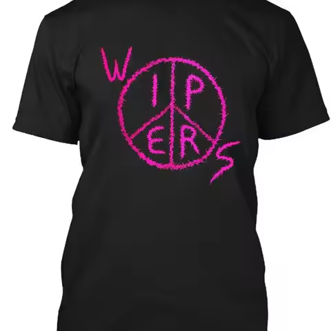 NEW POPULAR Wipers American Music Vintage Retro Logo T Shirt S 4XL