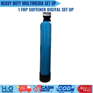 Water Filter 10 x 54 Frp Digital Head Softener For Deepwell Water