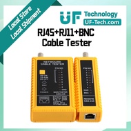 UFTECH 3 in 1 Cable Tester LAN Network/Telephone/Coaxial RJ45+RJ11+BNC
